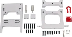 for Wpl B14 B24 B16 B36 C14 C24 1/16 Metal Beam Rear Bumper Servo Mount Bracket RC Car Upgrade Parts Accessories Upgrade Replacement Use RC Car DIY Parts