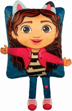 Franco Kids Super Plush Cozy (100% Officially Licensed Product) 3D Pillow Buddy, 16 in x 20 in, Gabby's Dollhouse