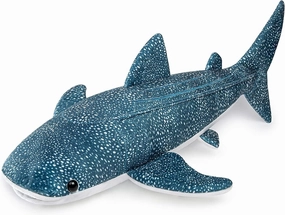FRANKIEZHOU Simulation Extra Large Whale Shark Plush,Whale Shark Stuffed Animal,Plush Toy,Soft Toy,Stuffed Toy,Cuddly Toys,Gifts for Kids,47 Inches Long, Blue