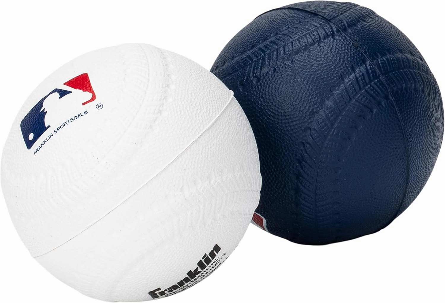Franklin Sports Foam Baseballs - Soft Foam Practice Baseballs for Kids - Perfect for Hitting and Indoor or Outdoor Play - 3 Pack - Official MLB Licensed Product
