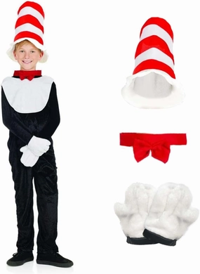 fun shack Kids Cat Costume Tale Book Costume Halloween Book Character Costumes for Kids