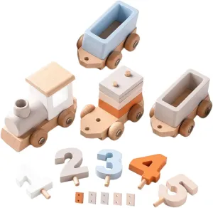 Garneck Toy Set Boys and Girls Educational Toy Numbers Bright Colors for Boys Girls