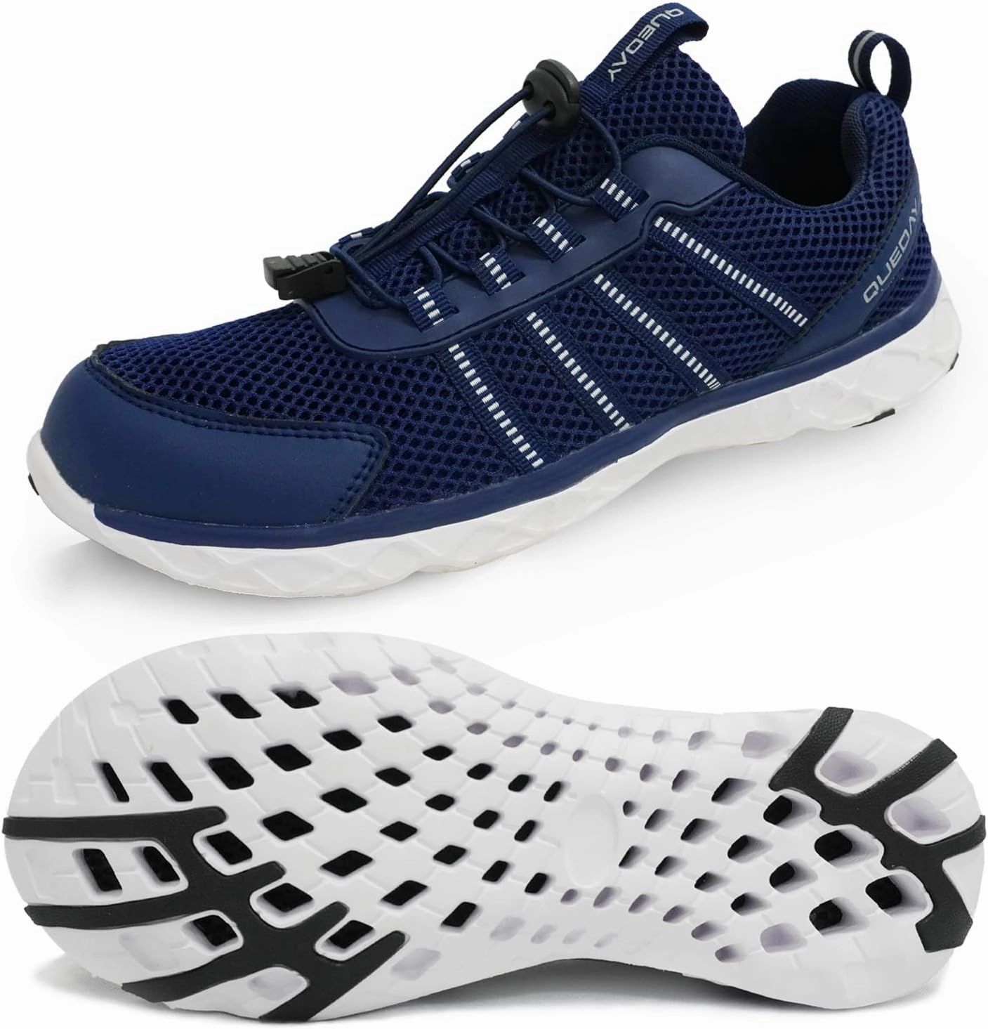 Generic Queday Water Shoes for Women Men Quick Dry Barefoot Shoes Lightweight Athletic Sports Aqua Socks Outdoor Swim Fishing Hiking Diving Surf Walking Kayaking