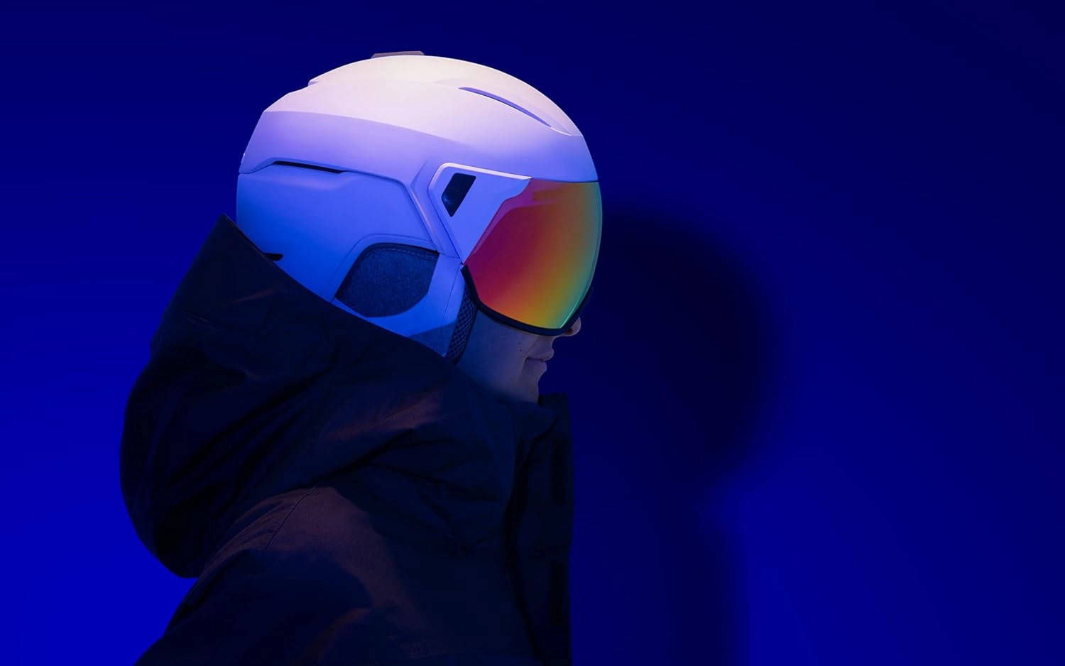 Giro Aria Spherical MIPS Ski Helmet - Snowboarding Helmet for Women with Seamlessly Integrated Shield/Visor