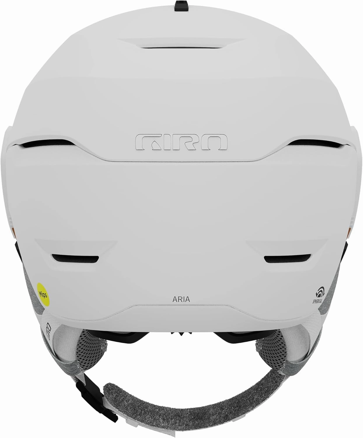 Giro Aria Spherical MIPS Ski Helmet - Snowboarding Helmet for Women with Seamlessly Integrated Shield/Visor