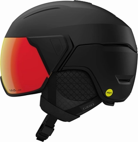 Giro Orbit Spherical Ski Helmet - Snowboard Helmet with Integrated Shield/Visor for Men & Women