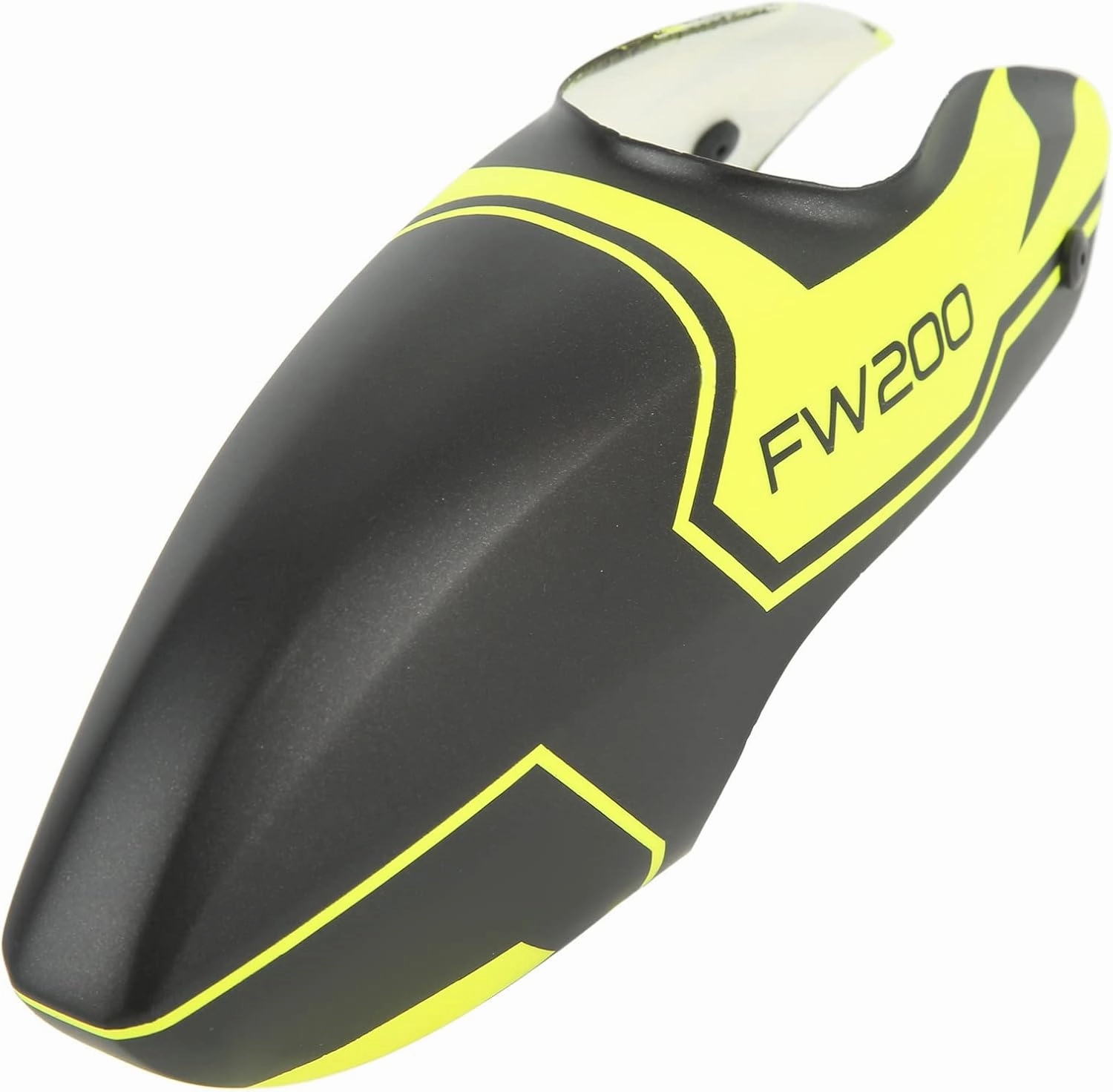 GLOGLOW RC Helicopter Head Cover, Safe Fiberglass Stall Replacement Part RC Aircraft Canopy for Spare Parts (Yellow)