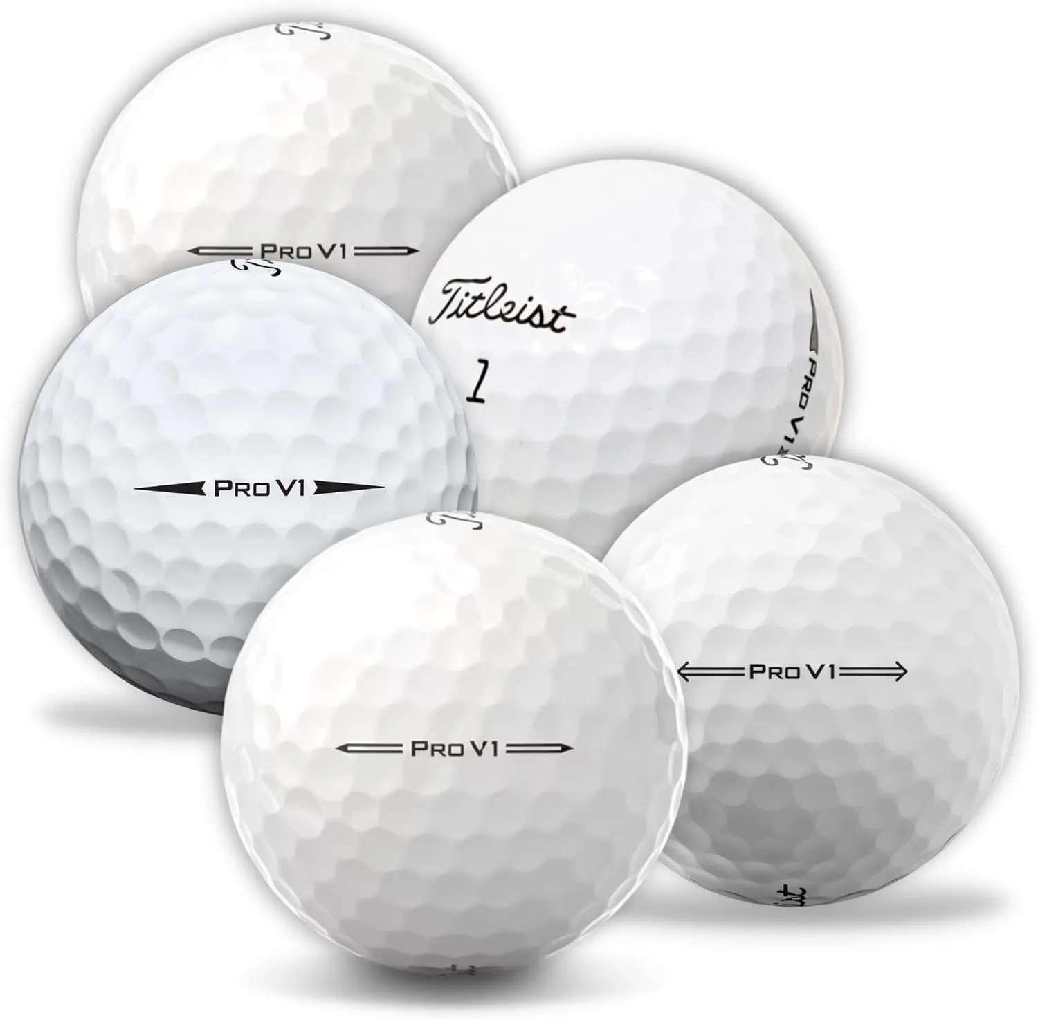 Golf Ball Monkey Cheap Recycled Golf Balls Pro V1 100-4A / AAAA Near Mint Used Golf Balls ProV1 for Men and for Women (Packaging May Vary)