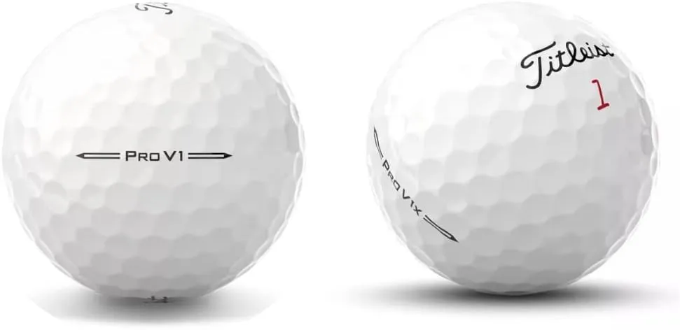 Golf Ball Recycled Pro V1x & Pro V1 Golf Balls White - 5A / AAAA Used Golf Balls Near, Mint Used Golf Balls