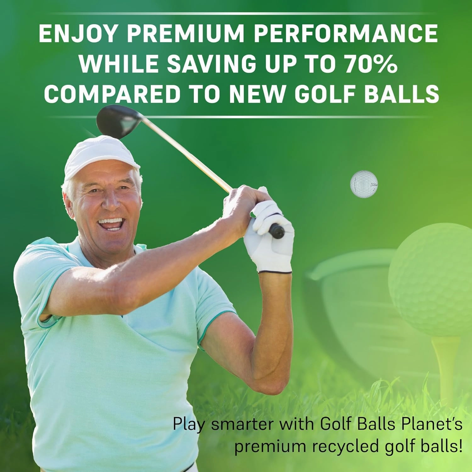 Golf Ball Planet Pro V1 2023 3A/Good Recycled Used Golf Balls for Titleist