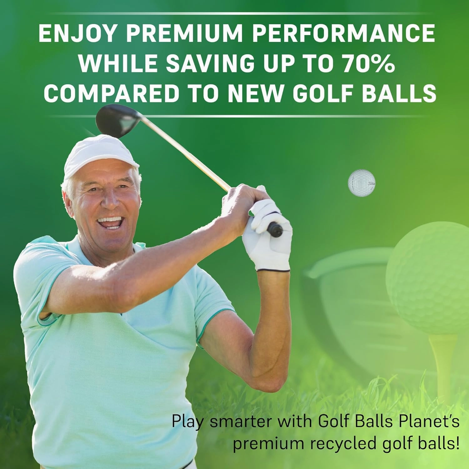 Golf Ball Planet Pro V1x 2023 4A/Near Mint Recycled Used Golf Balls for Titleist 2023/2024 Model Great Condition