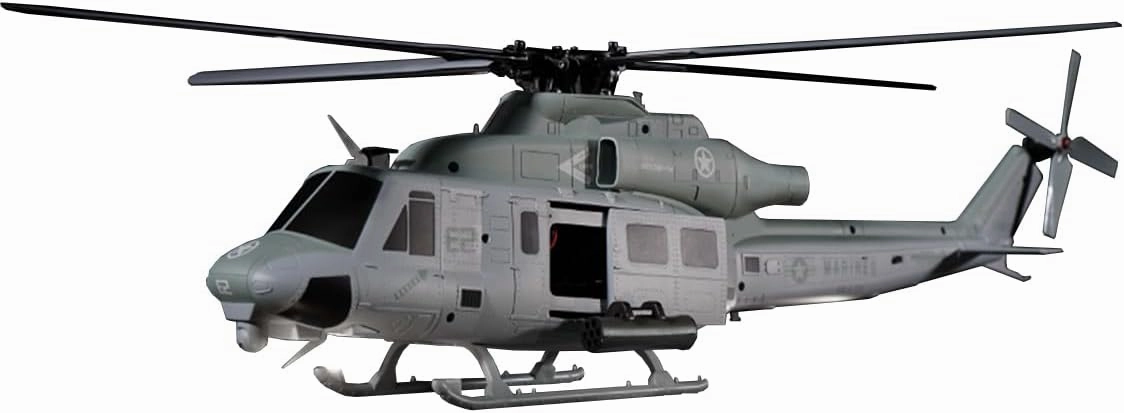 Goosky E2 UH-1Y Venom BNF 500 Size High-Performance Electric RC Helicopter 1/37 Scale Model for Adults