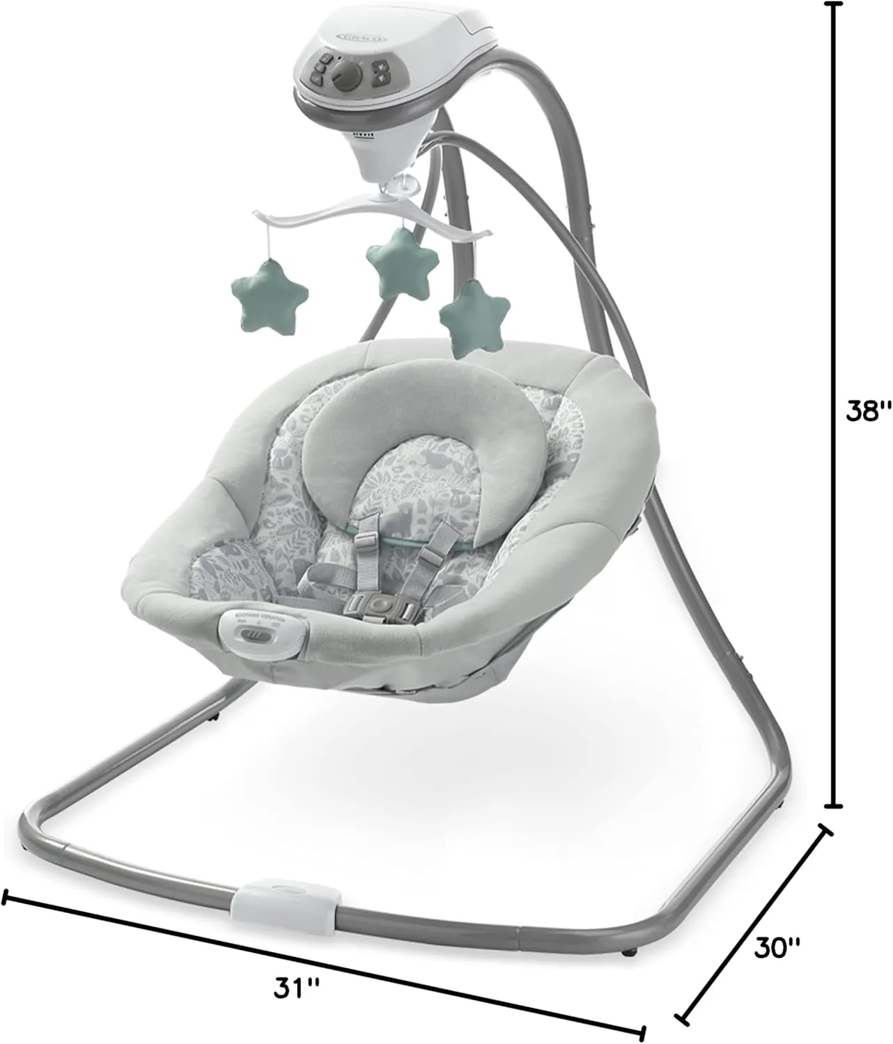 Graco Simple Sway Swing, Ivy