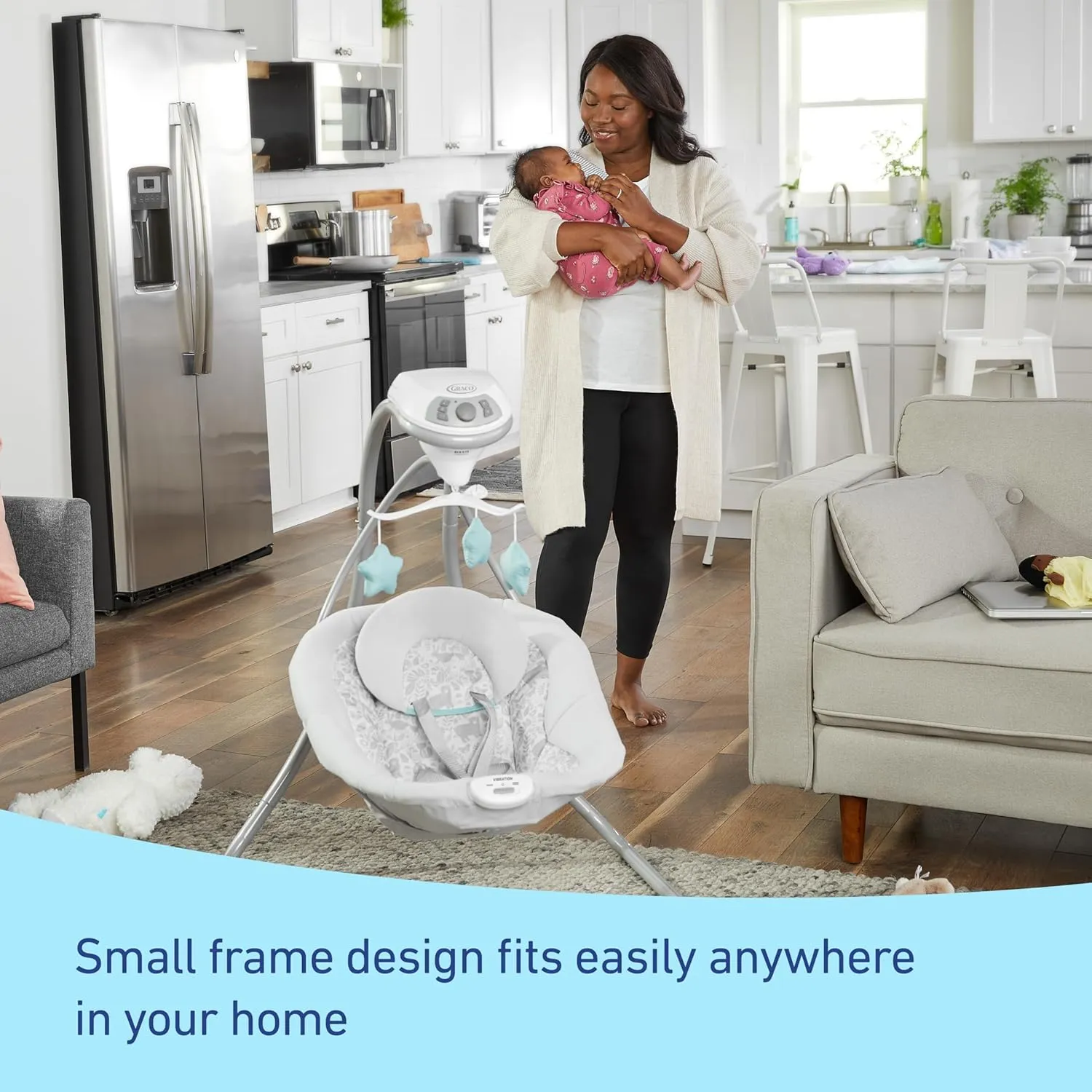 Graco Simple Sway Swing, Ivy