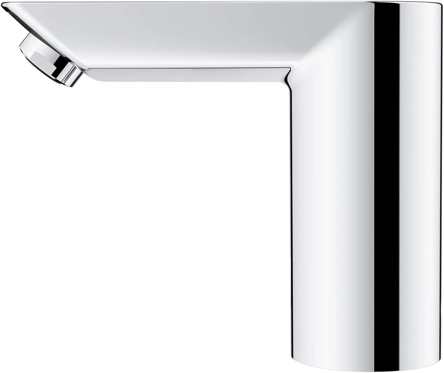 GROHE 36468000 Bau Cosmopolitan E Touchless Electronic Faucet Less Mixing, Battery-Powered, DC, Starlight Chrome