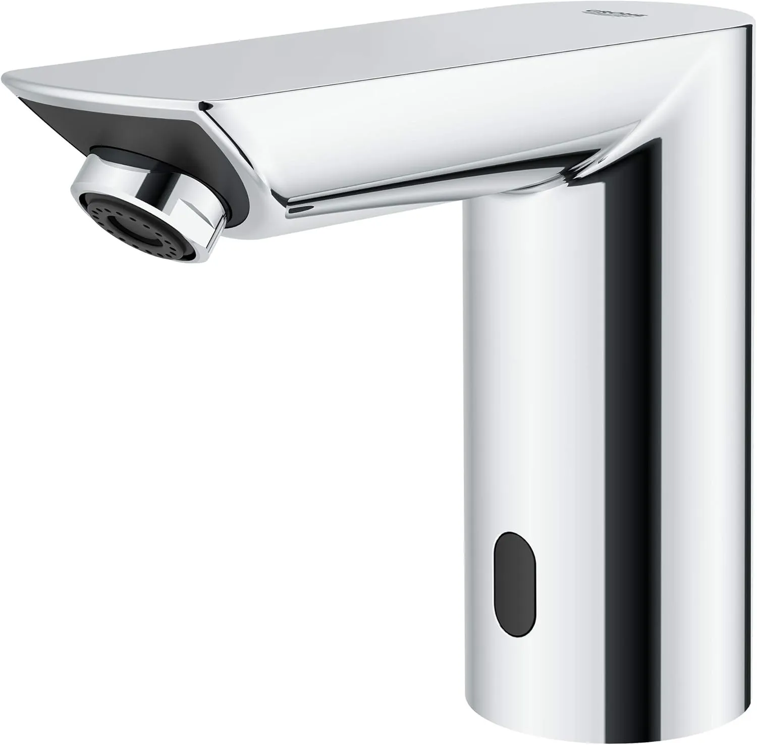 GROHE 36468000 Bau Cosmopolitan E Touchless Electronic Faucet Less Mixing, Battery-Powered, DC, Starlight Chrome