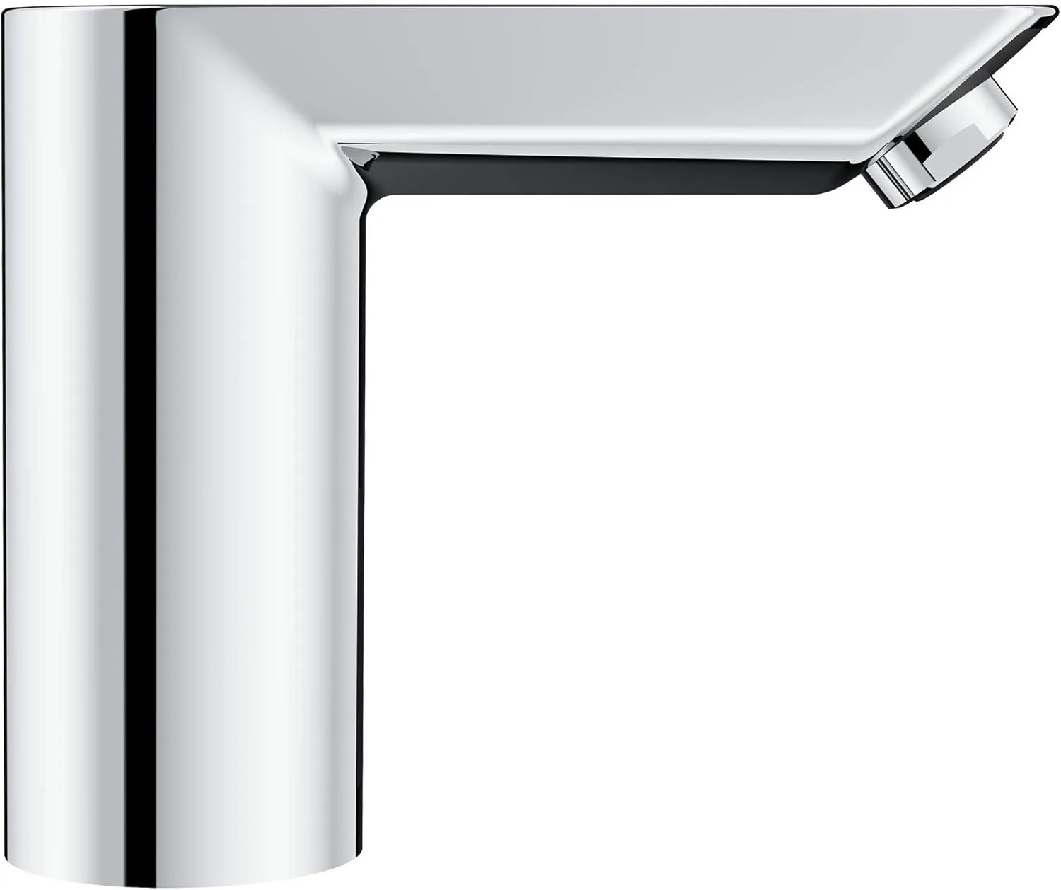 GROHE 36468000 Bau Cosmopolitan E Touchless Electronic Faucet Less Mixing, Battery-Powered, DC, Starlight Chrome