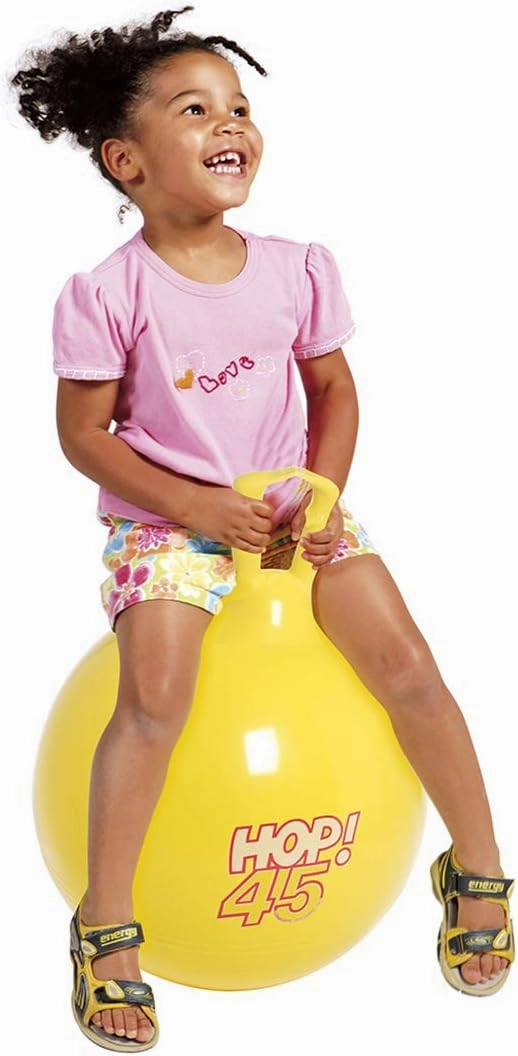 Gymnic Hop 45 Ride on Bounce Toy 18'' (Yellow)