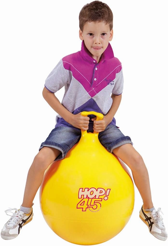Gymnic Hop 45 Ride on Bounce Toy 18'' (Yellow)