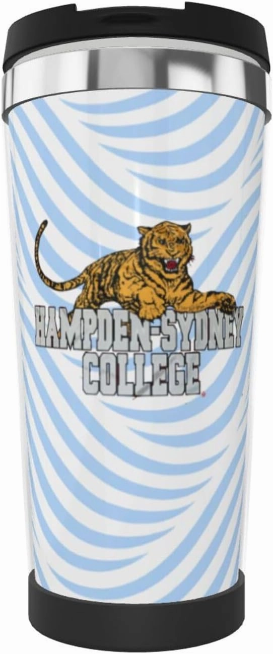 Hampden Sydney College Logo Coffee Mug,Stainless Steel Double Vacuum Insulated Tumbler,Coffee Travel Mug Spill Proof With Lid.
