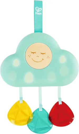 Hape Baby Crib Mobile Toy with Lights & Relaxing Songs| 10 Types of Soothing Sleep Sound for Crib Mobile| Adjustable Night Light for Baby from Birth and Up