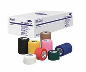 Hartmann 45150000 Co-Lastic Cohesive Elastic Bandage, Latex-Free, 1-1/2 Width, 5yd. Length, Tan, Pack of 48