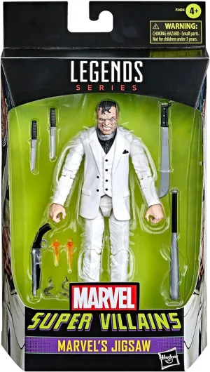 Hasbro - Marvel Legends Series Marvel's Jigsaw Playsets Toy Figures, Multicolor (F34345L00)