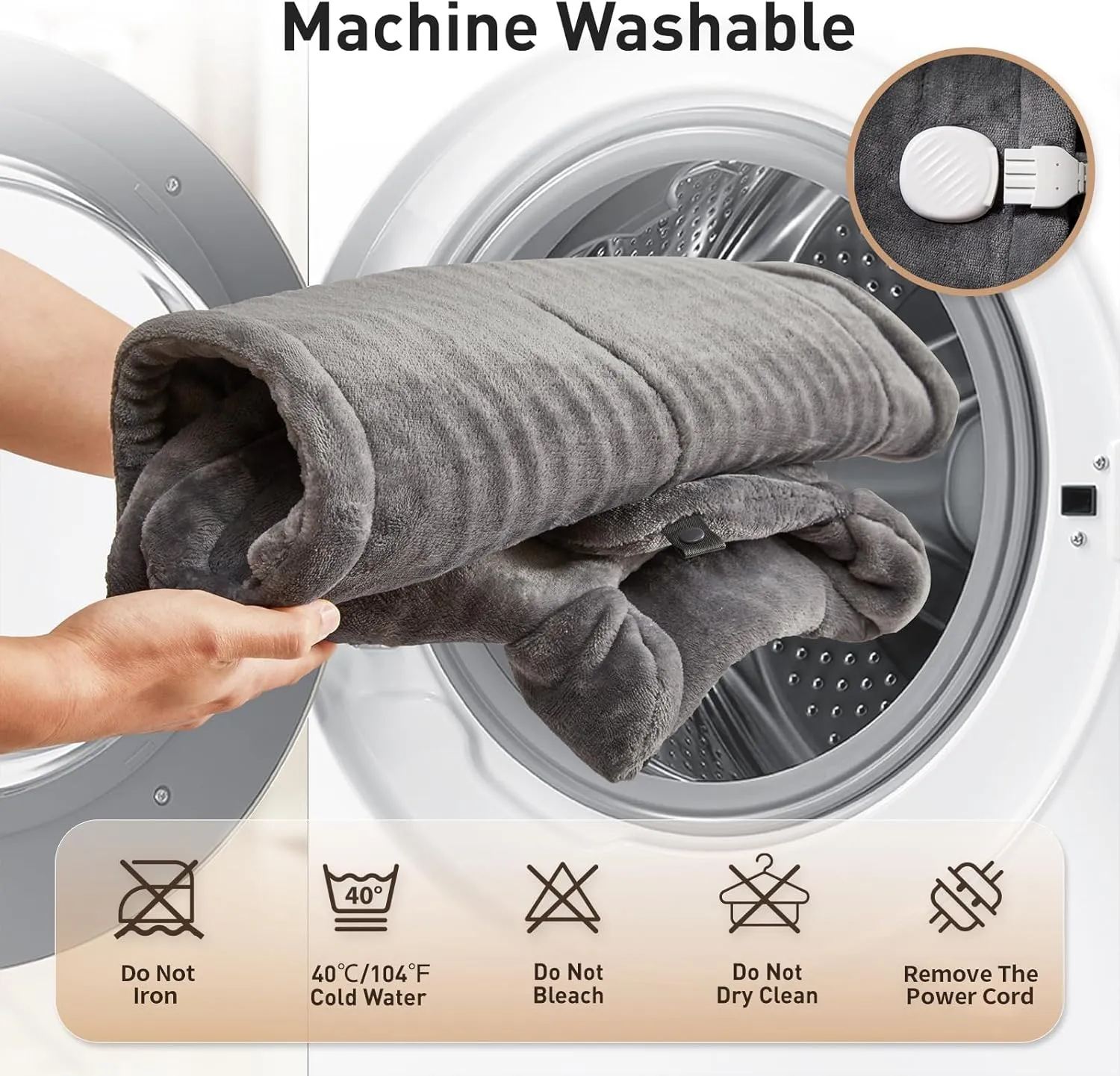 Heating Pad for Neck Shoulder and Back, Fathers Day Dad Gifts, Deeper Pain Relief and Fast Heating Weighted Heat Wrap, FSA HSA Eligible, Birthday Gifts for Mom Men Dad Wife, ETL Certified, Gray