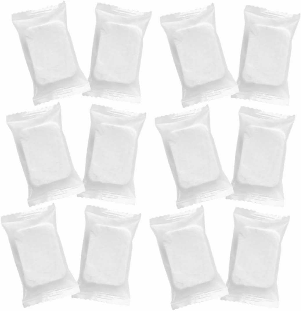 Hemoton 1 Pack Compressed Face Cleansing Pads Non-Woven Makeup Remover Pads for Travel Home Use