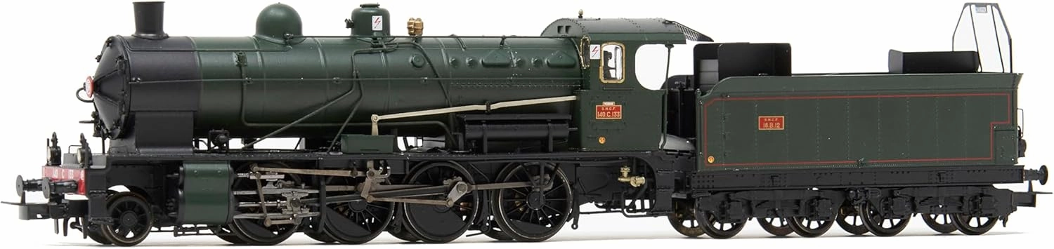 HJ2415 SNCF 140 C 133   tender 18 B 12 région Est green/black model RailwayLoco - Steam