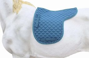 Horse Saddle Pad Cotton Quilted Contoured English Jumping Trail 72TS28