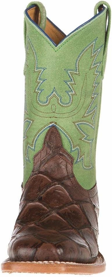 Horsepower Anderson Bean Kids Chocolate Filet of Fish Green Top