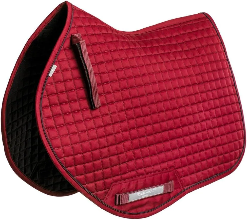 Horseware Sport Saddle Pad Cob/Horse Burgundy