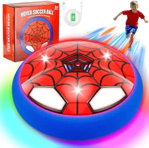 Hover Soccer Ball Toys, Boys Toys 6-8 Years Old,Indoor Football Toy Games with USB Rechargeable and LED Light-Up,Fun Birthday Gitfs for Kids Boys Girls Age 4-5-6-7-8-9-10-11-12-13 Year Old
