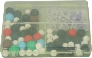 Hztyyier Colorful Molecular Model Kit PP Easy Balls Disassembly, Applicable to Chemical Education in the School Laboratory, Studentsteachers
