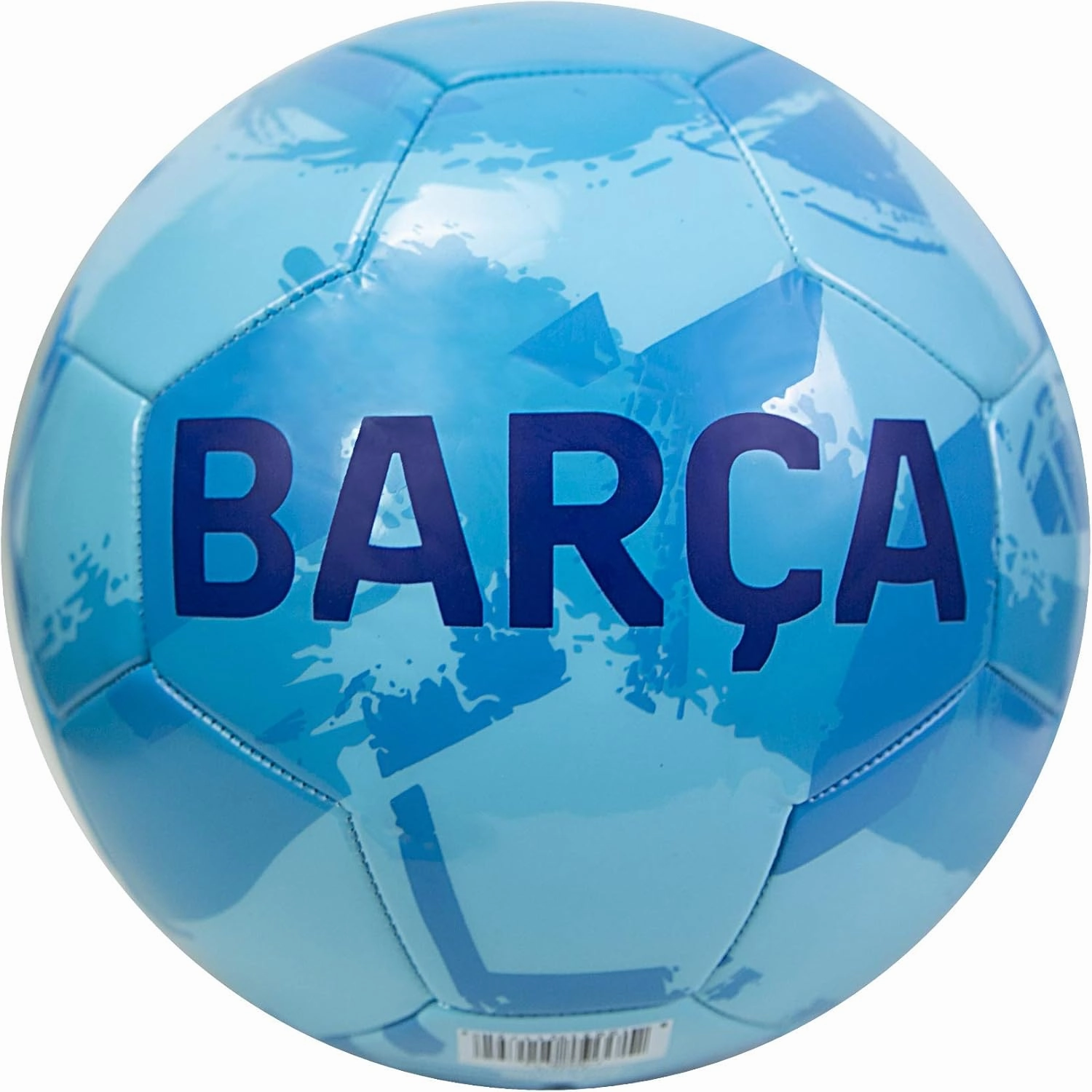 Icon Sports Officially Licensed FC Barcelona Size 5 Regulation Non-Toxic PVC Soccer Ball