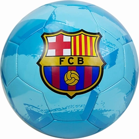 Icon Sports Officially Licensed FC Barcelona Size 5 Regulation Non-Toxic PVC Soccer Ball