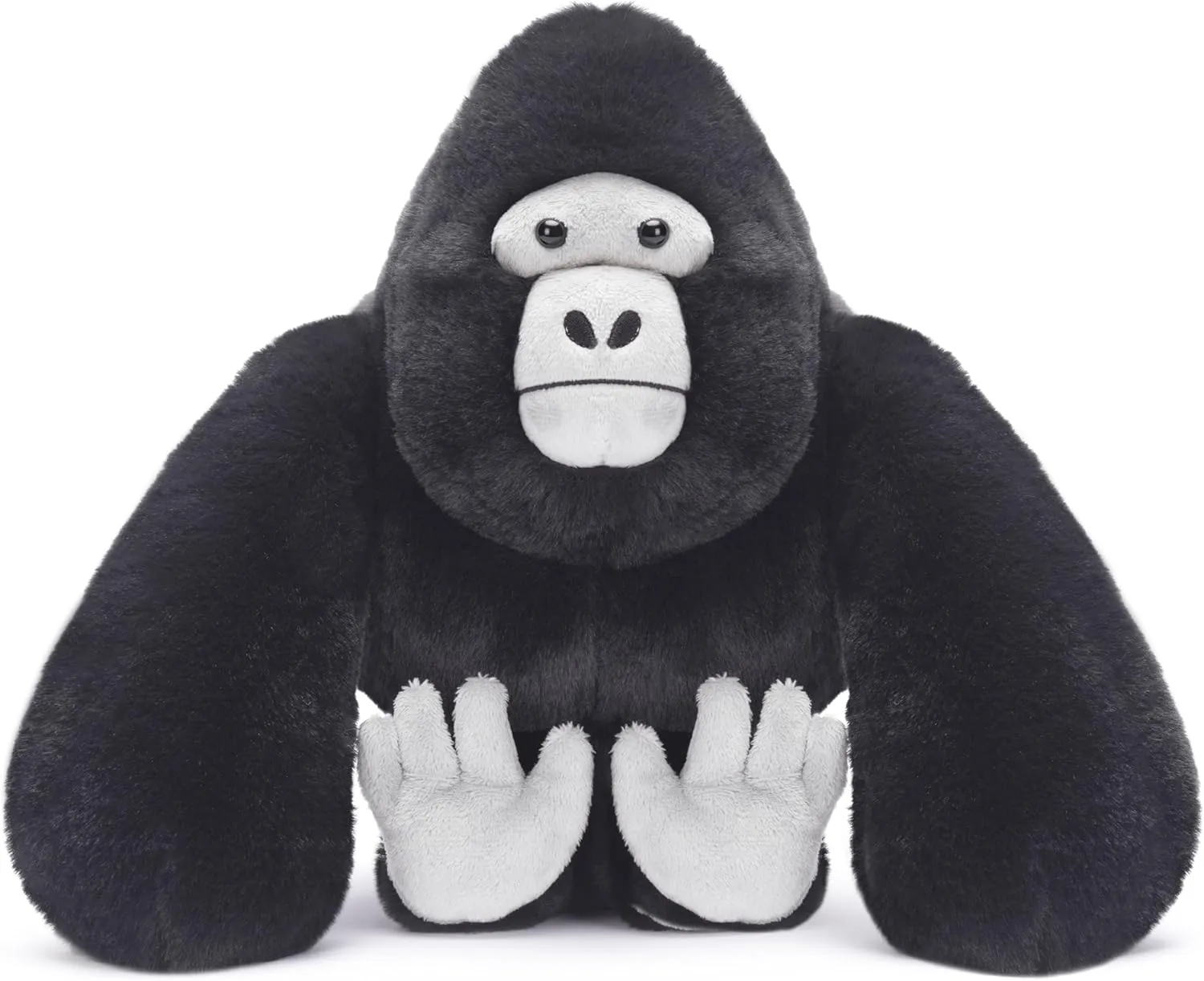 IKASA Gorilla Stuffed Animals Plush Toys,14" Cute Plushie Soft Cuddly Toy, Gifts for Family Kids Girls Boys