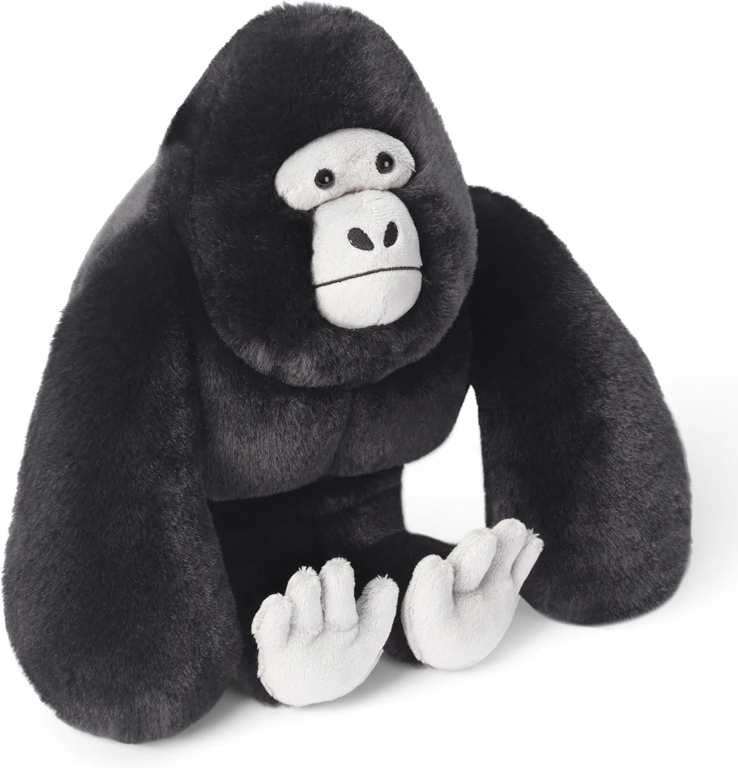IKASA Gorilla Stuffed Animals Plush Toys,14" Cute Plushie Soft Cuddly Toy, Gifts for Family Kids Girls Boys