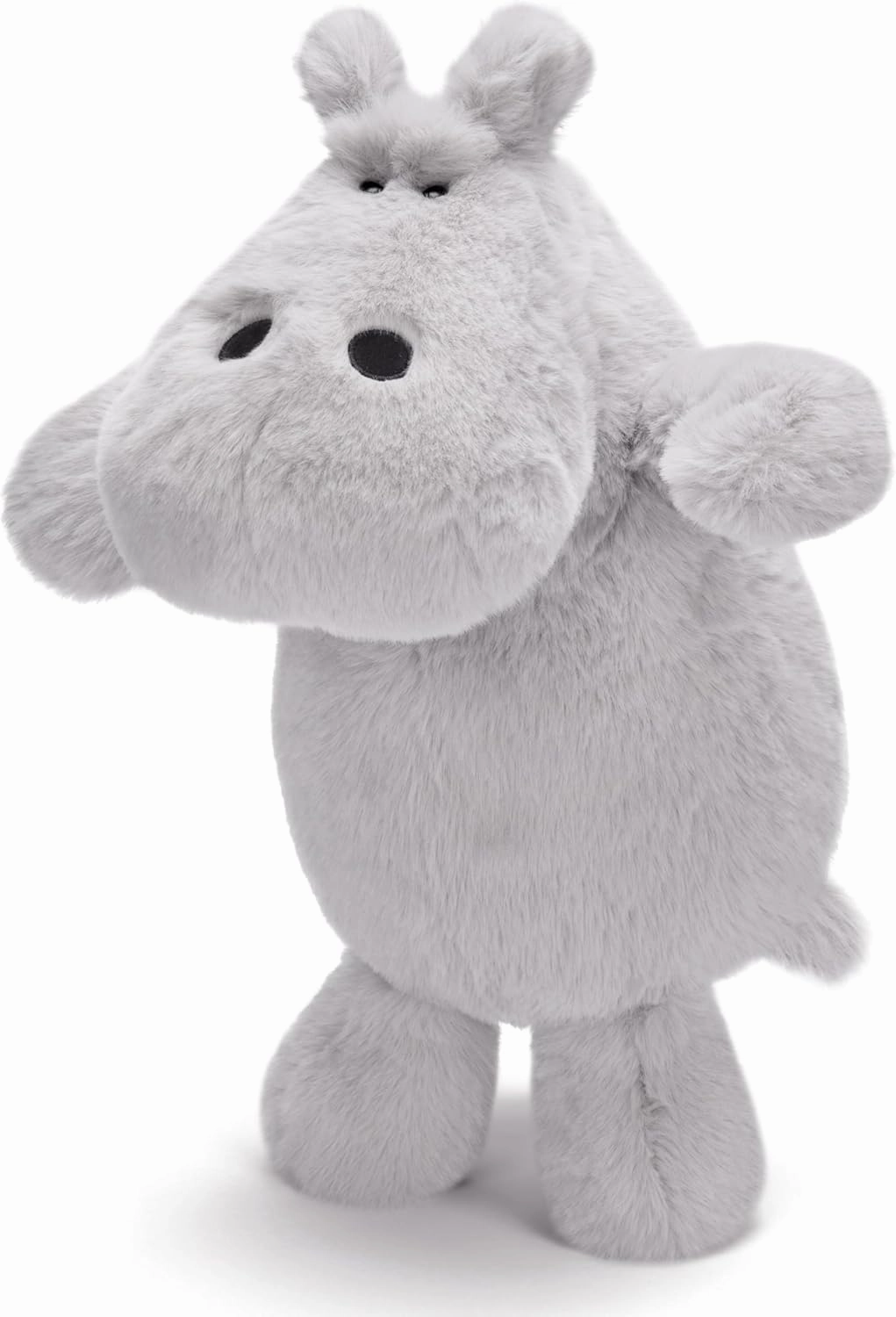 IKASA Hippo Stuffed Animals Plush Toys,14" Hippopotamus Cuddly Cute Soft Small Plushy Toy, Gifts for Family Kids Girls Boys Children