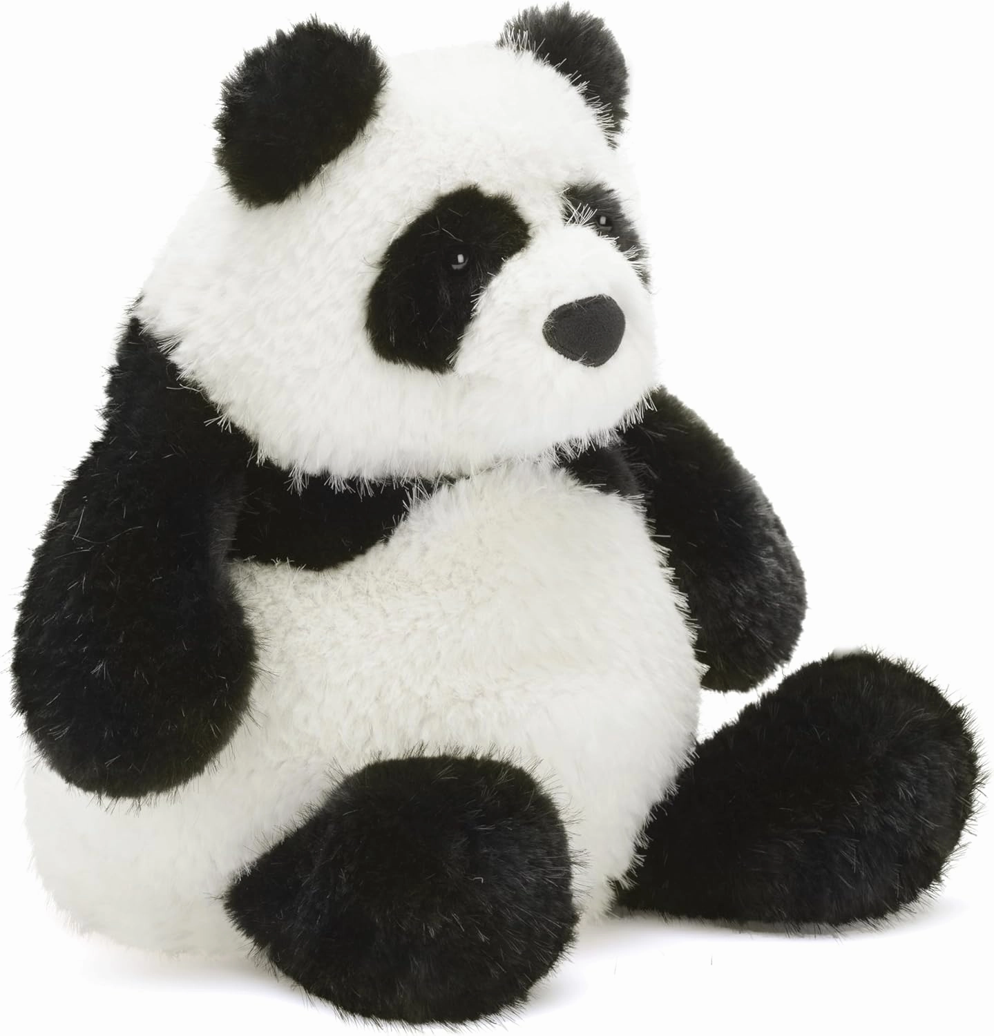 IKASA Panda Stuffed Animals Plush Toys,Cuddly 13" Cute Plushie Soft Plushy Toy, Gifts for Family Kids Girls Boys Children