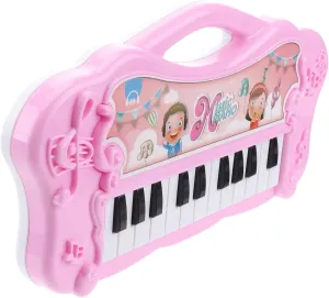 IMIKEYA 1Pc Musical Electronic Piano for Pink Educational Organ for Early Learning Encourages Sound Exploration Musical Sense Development Safe Design