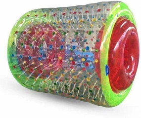 Inflatable Pool Roller, Swimming Pool Adult Children Water Park Amusement Park Roller Transparent Rolling Ball