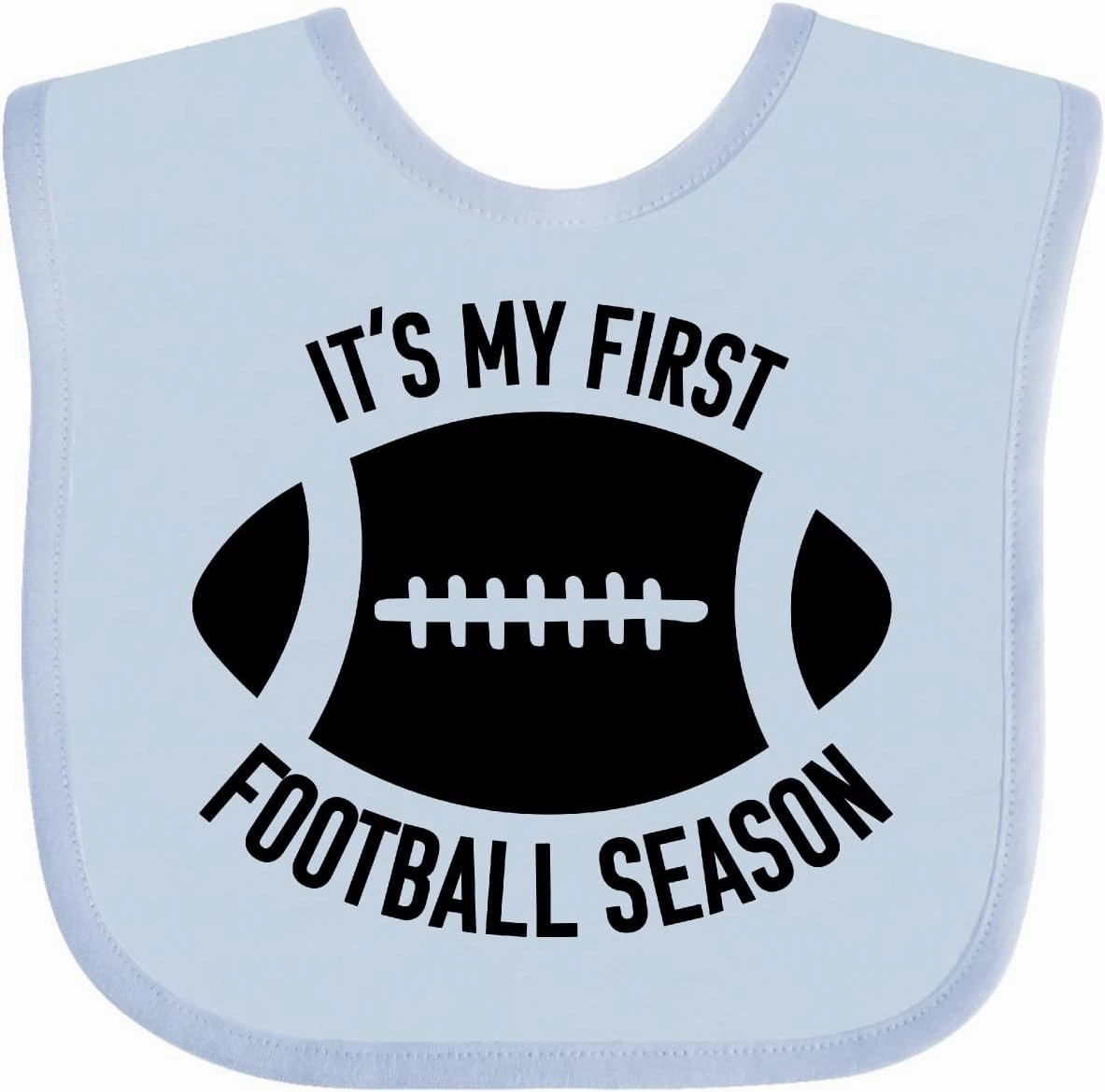 inktastic It's My 1st Football Season Baby Bib
