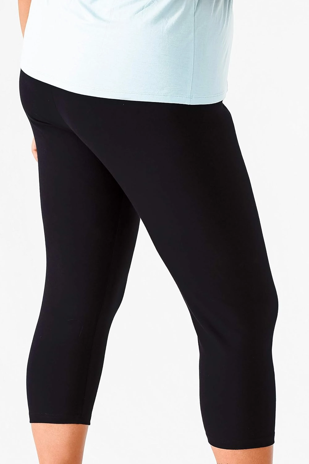 INTRO. Tummy Control High Waist Pull-On Capri Length Legging
