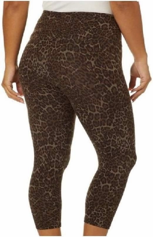 INTRO. Tummy Control High Waist Pull-On Capri Length Legging