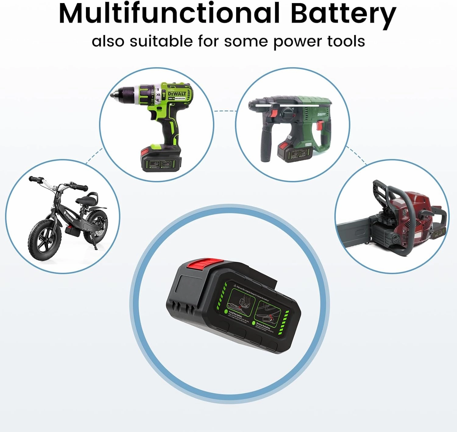 isinwheel SK12/SK14 Electric Bike for Kids Ages 3-6, 150W/250W Electric Balance Bike with Swappable Battery, 12/14 inch Inflatable Tire and Adjustable Seat, Electric Motorcycle for Kids Boys & Girls