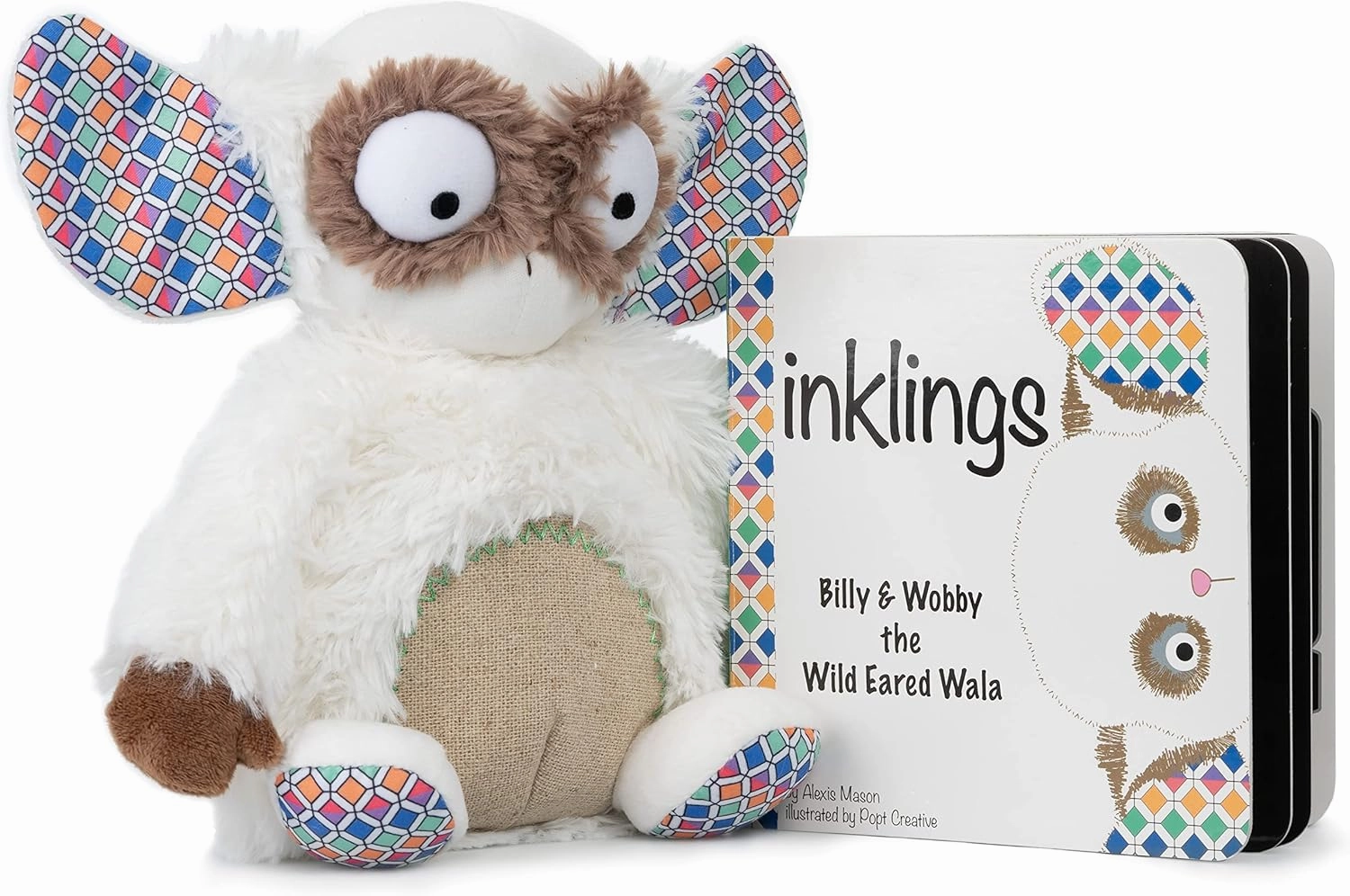 Jaffy the Fringed Footed Giraffe Baby Rattle and Shaker Plush Toy