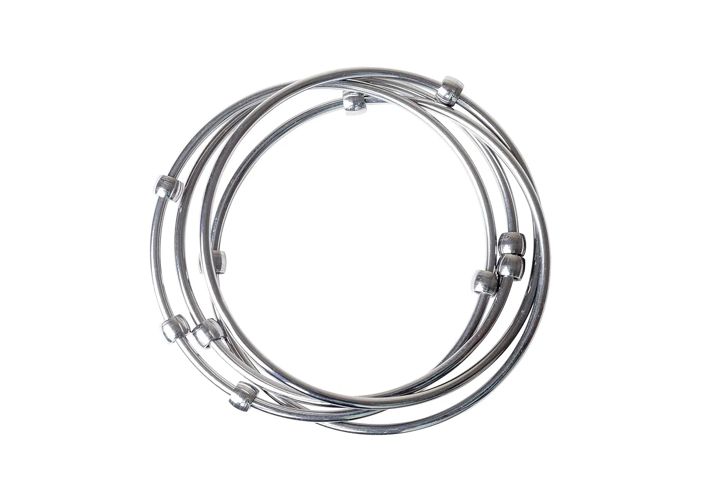 Jangles - Stainless Steel Baby Rattle, Teether, Teething Bracelet & Fidget Toy – Made in USA, Durable, Safe, Non-Toxic, BPA-Free – Ideal for Teething, Sensory Play & Early Development
