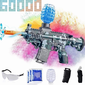 JANNIRESS Electric Gel Ball Blaster-Toys-Eco-Friendly Splatter Ball Blaster,Automatic Outdoor Games Toys for Activities Team Game